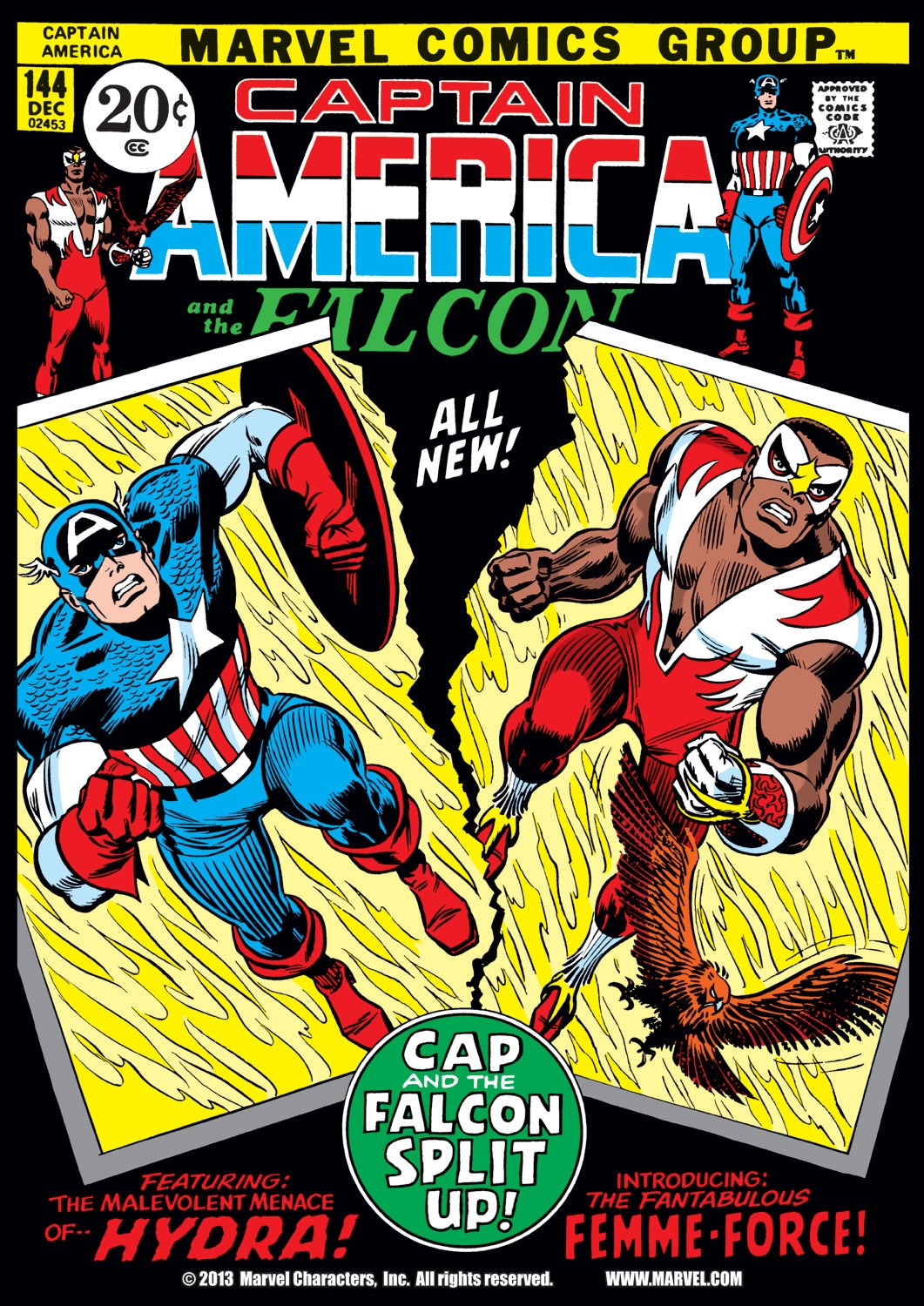 Captain America (1968) Issue #144 #58 - English 1