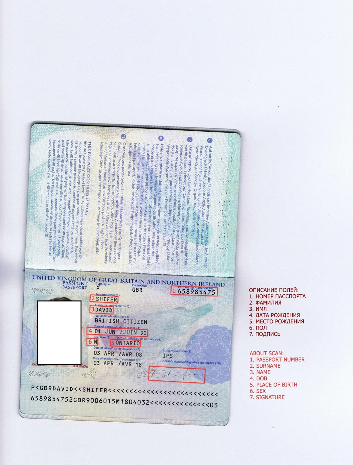Dancho Danchev's Blog: Newly Launched 'Scanned Fake Passports/IDs ...