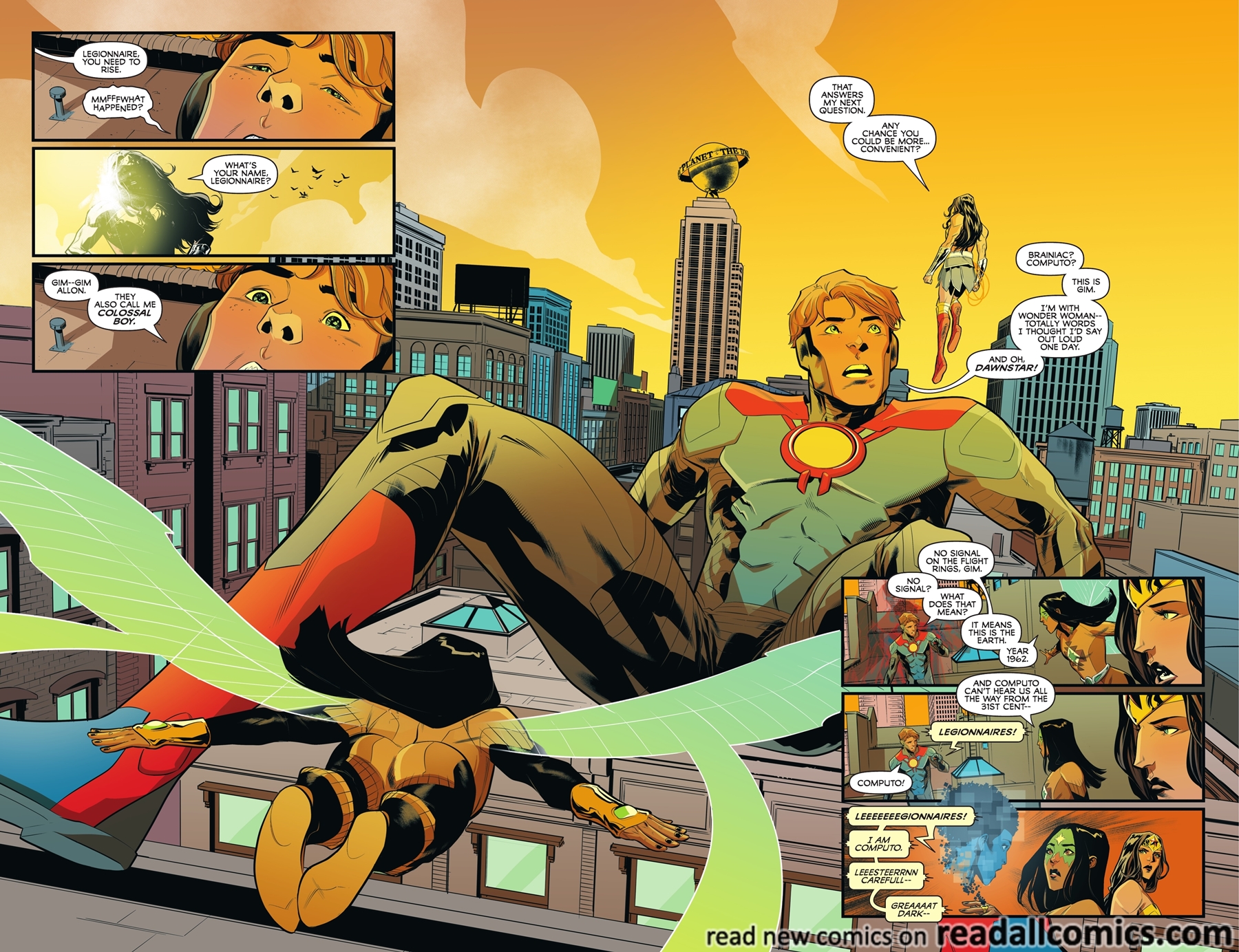 Justice League vs. the Legion of Super-Heroes Vol. 1 chapter 4 page 13