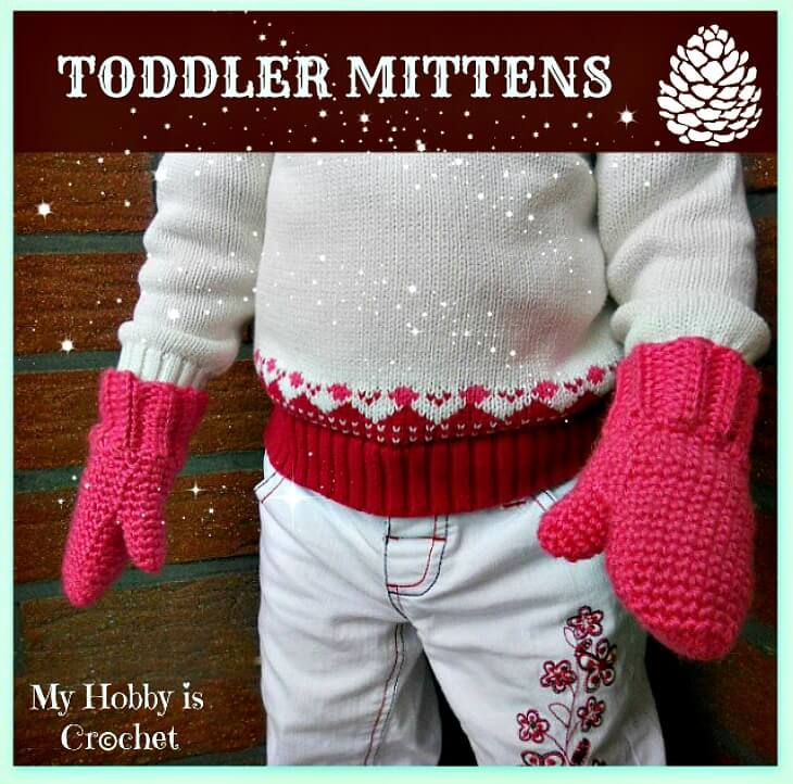 Toddler Mittens - Free Crochet Pattern and Tutorial
