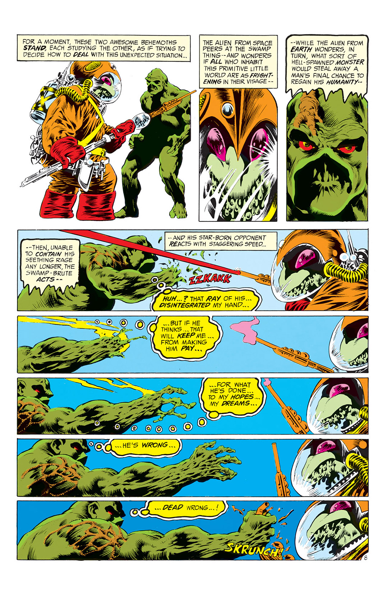 Read online Swamp Thing (1972) comic -  Issue #9 - 9