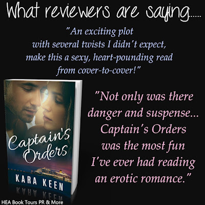 Captain's Orders by Kara Keen blog tour reviewers graphic