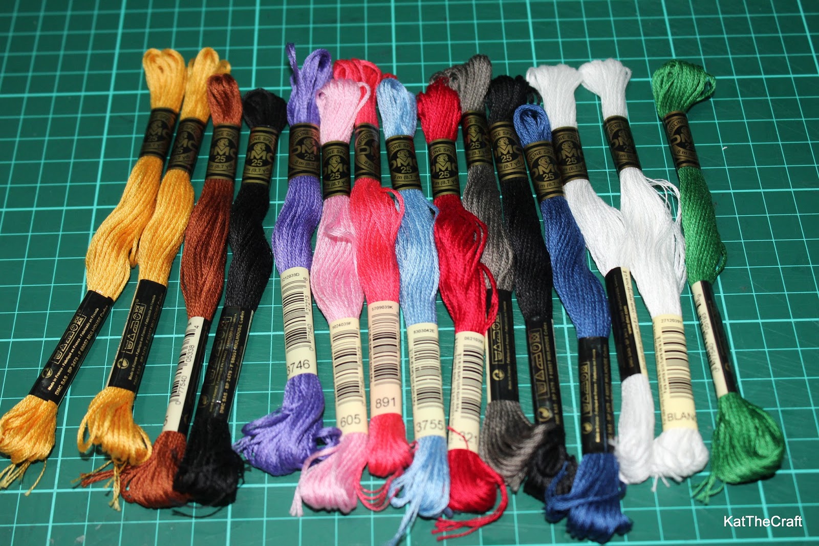 So Many Things to Do, So Little Time DIY Embroidery Floss Bobbins and