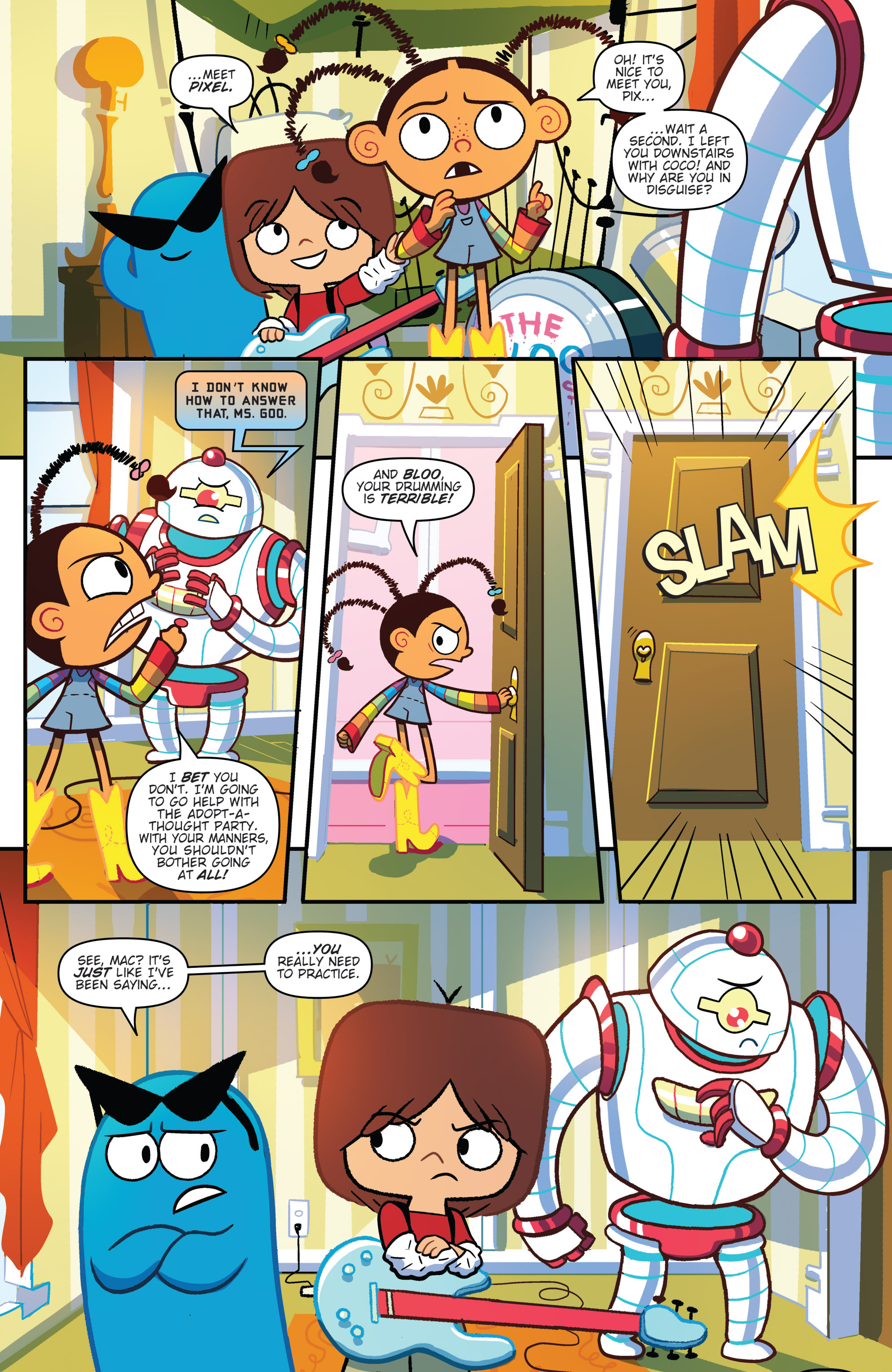 Read online Super Secret Crisis War! comic -  Issue # _Special - Foster's Home for Imaginary Friends - 14