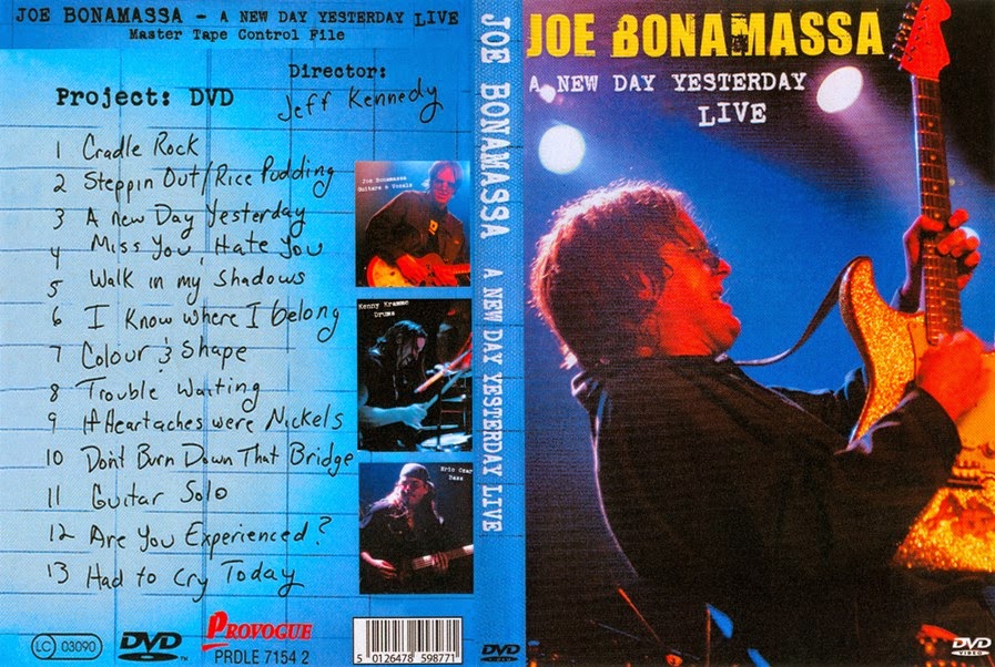 Music World 5000 Joe Bonamassa A New Day Yesterday Live