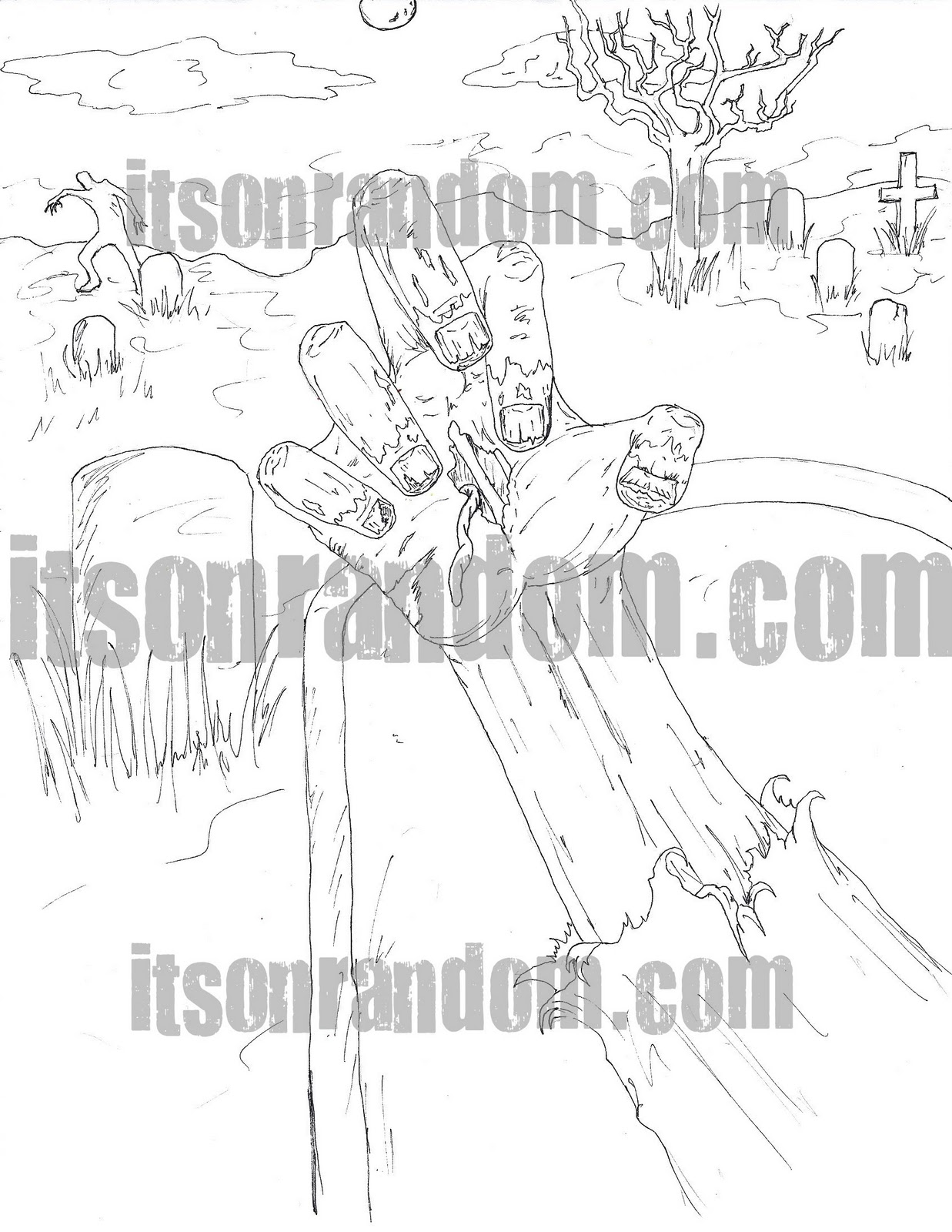 New Jovian Thunderbolt: Zombie Coloring Book