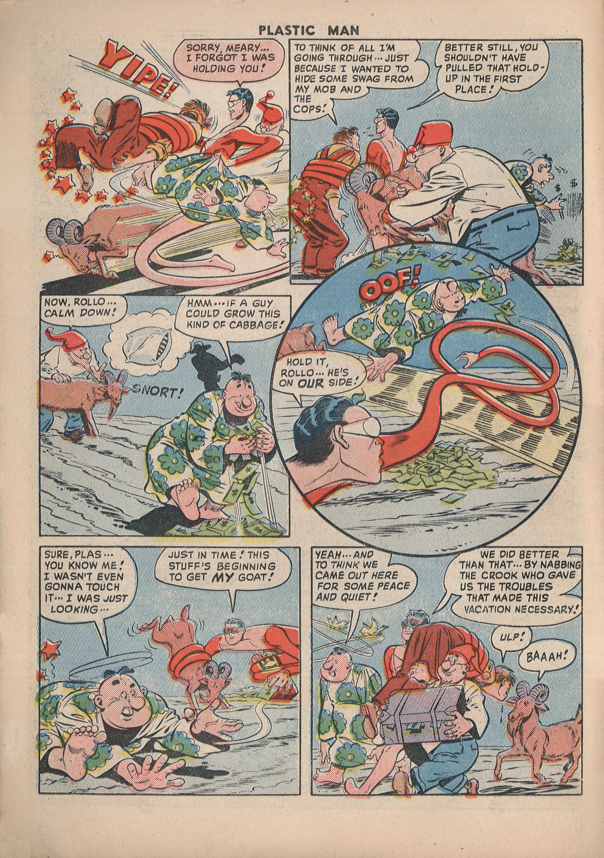 Read online Plastic Man (1943) comic -  Issue #18 - 15