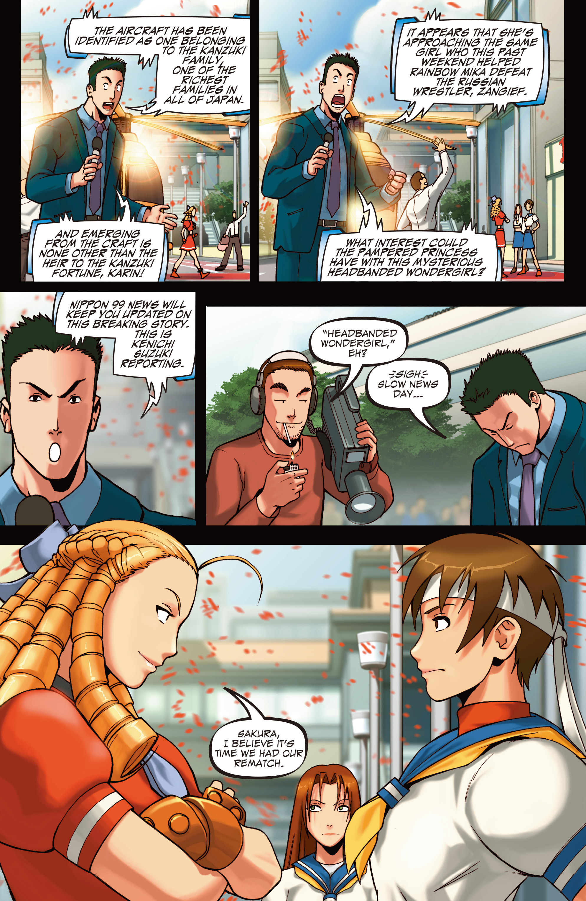 Read online Street Fighter Legends: Sakura comic -  Issue #3 - 11