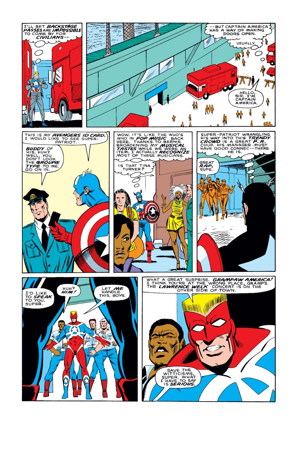 Read online Captain America (1968) comic -  Issue #327 - 14