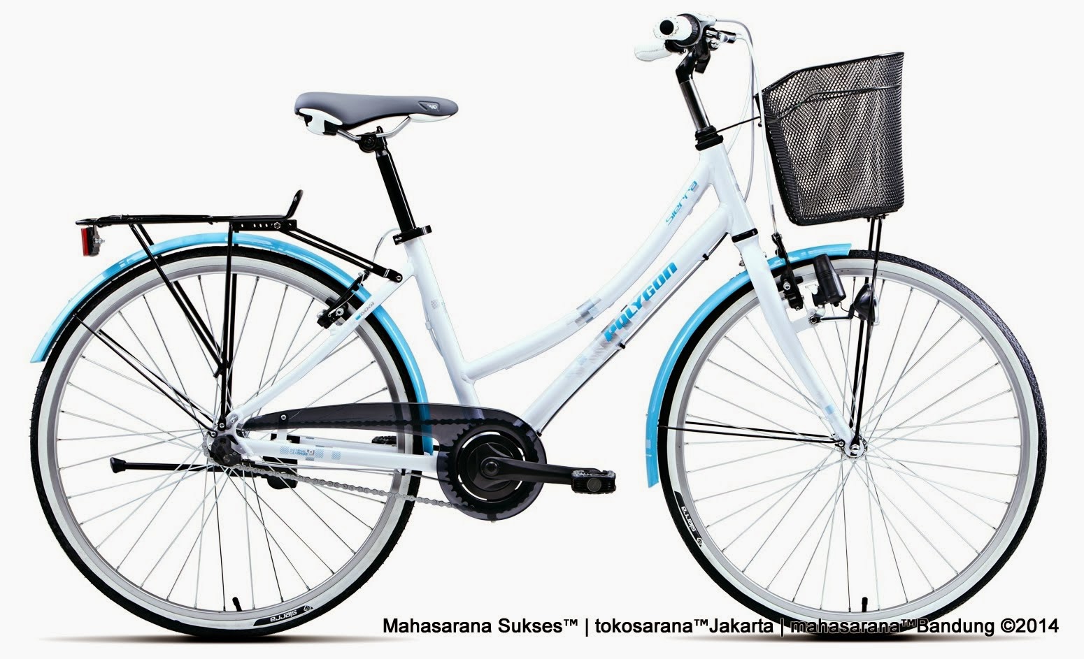 City Bike Polygon Sierra i3 Rangka Aloi 3 Speed Internal Gear Hub 26