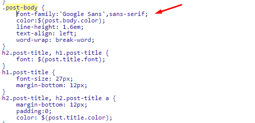 Cara Memasang dan Menggunakan Font Google Sans di Blogger
