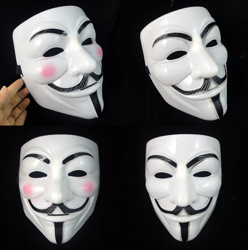 Halloween Guy Fawkes masks