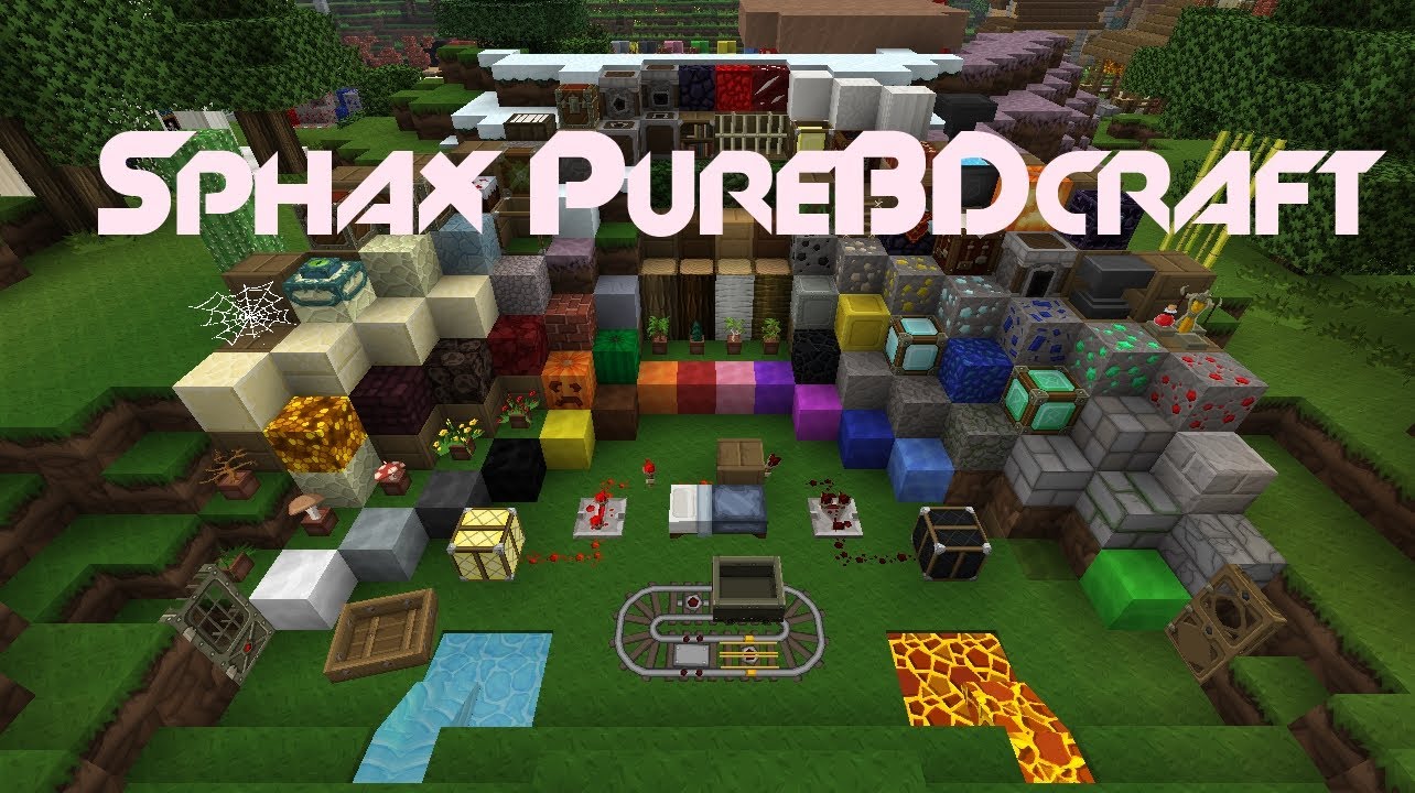 Sphax Purebdcraft Texture Pack Para Minecraft 110 ~ Eivacraft Lo 