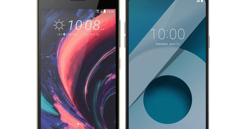 L10 htc desire 10 pro vs lg q6 plus price