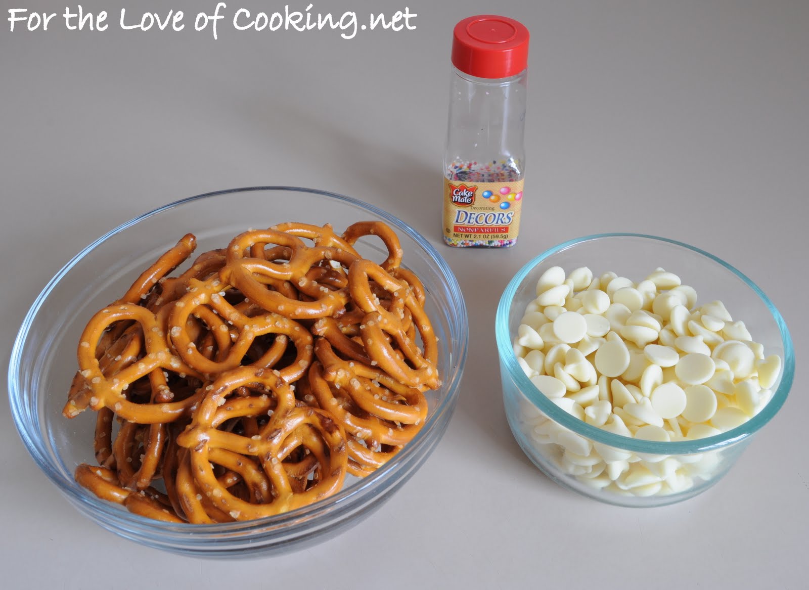 White Chocolate Dipped Pretzels For the Love of Cooking
