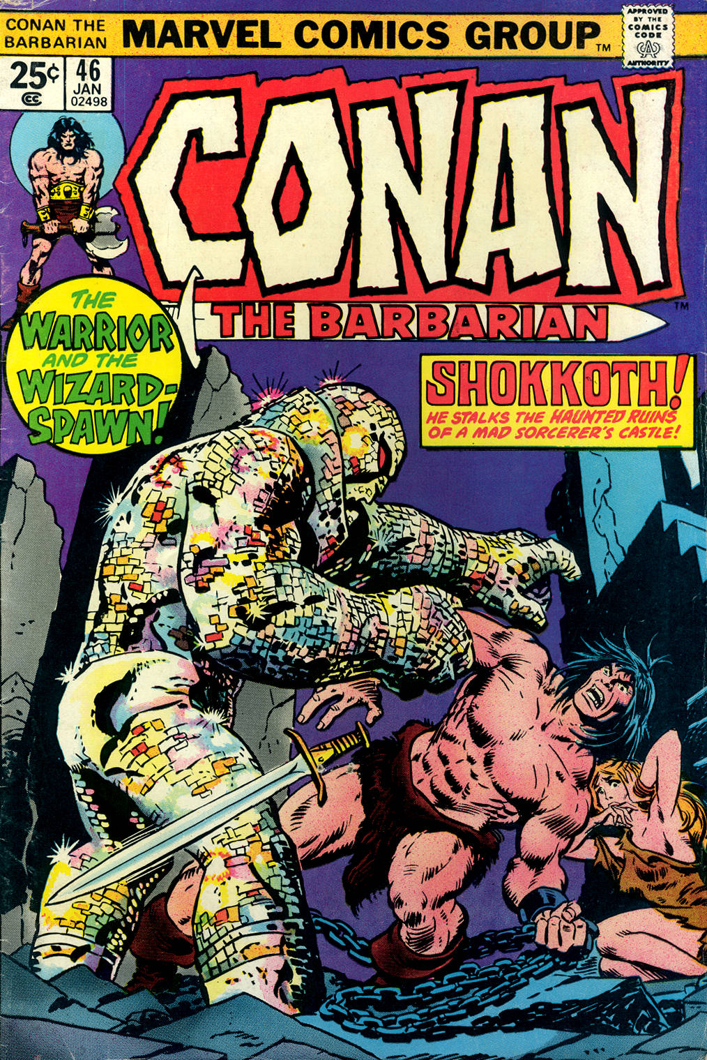 Read online Conan the Barbarian (1970) comic -  Issue #46 - 1