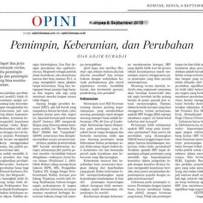 Opini Dalam Koran Belajar Dari Yang Masih Belajar