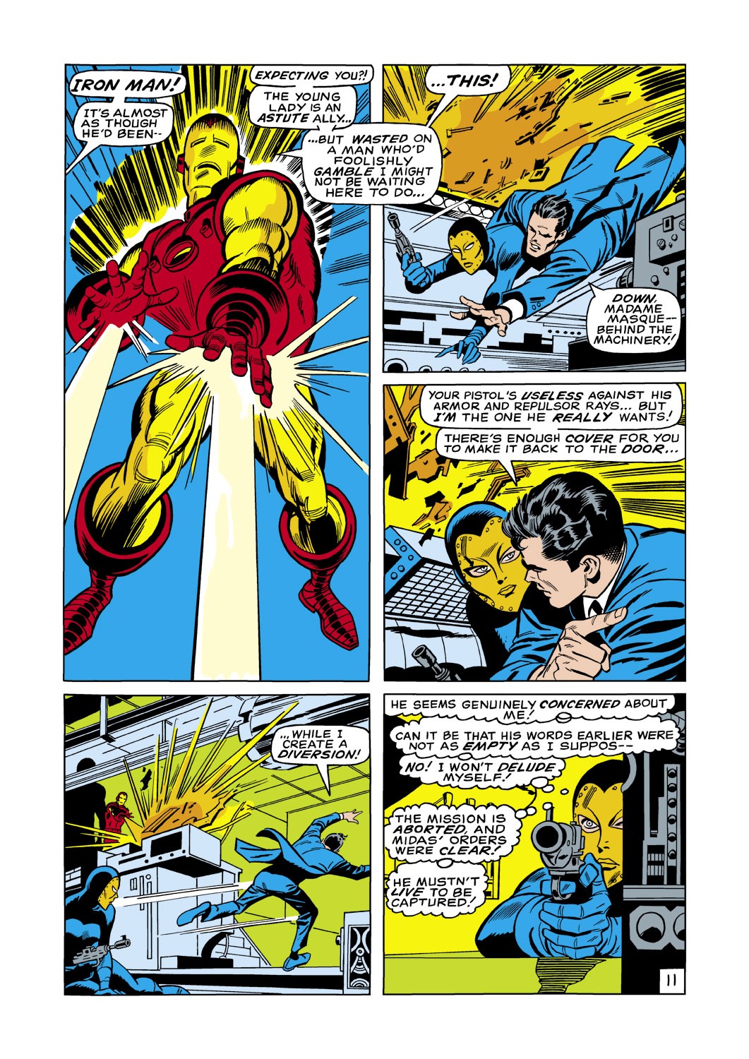 Read online Iron Man (1968) comic -  Issue #18 - 12