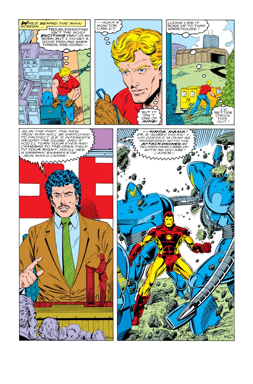 Read online Iron Man (1968) comic -  Issue #233 - 17