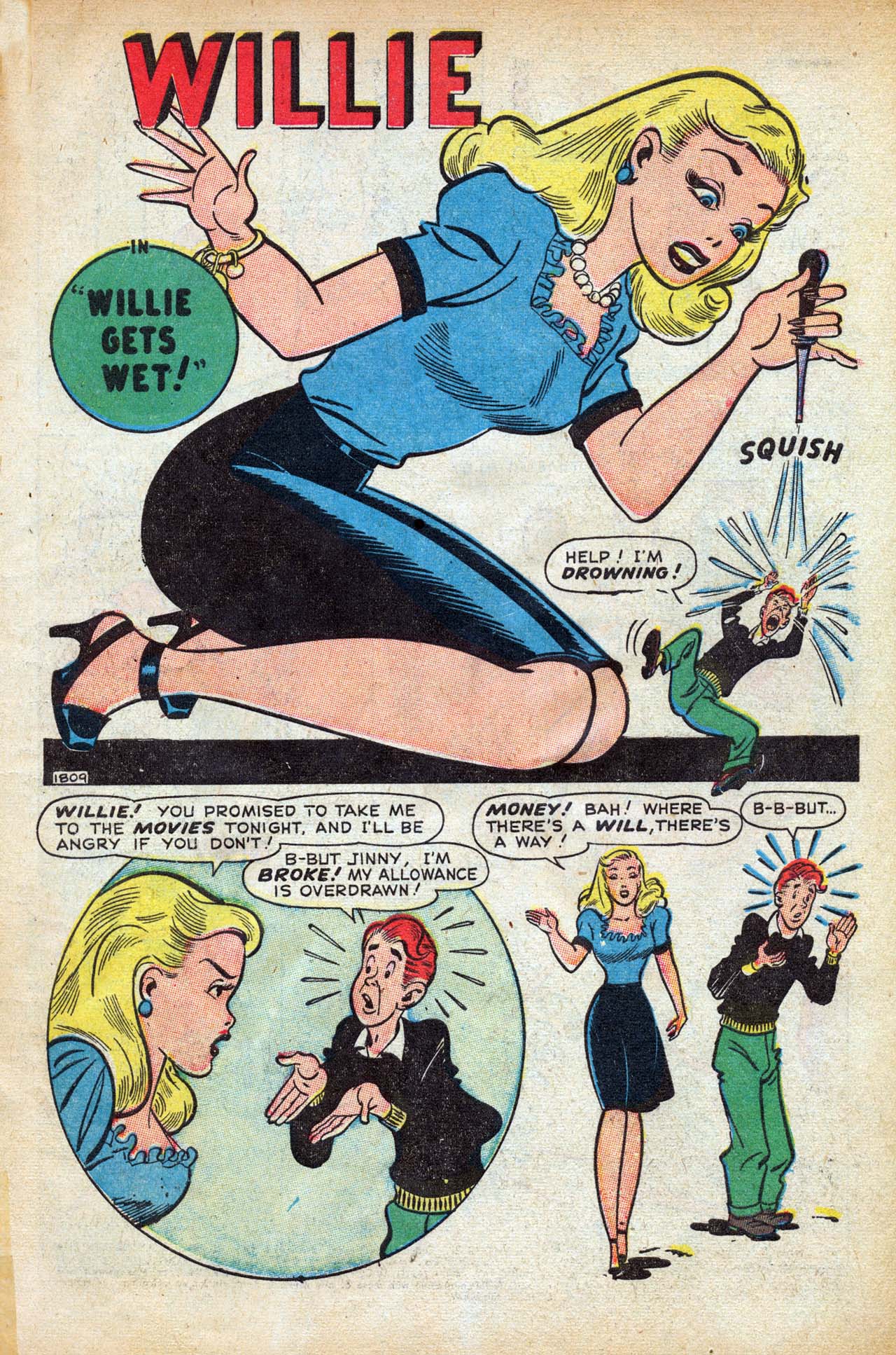 Read online Willie Comics (1946) comic -  Issue #11 - 3