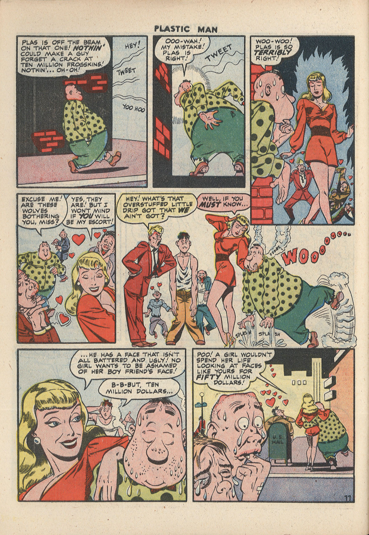 Read online Plastic Man (1943) comic -  Issue #8 - 46