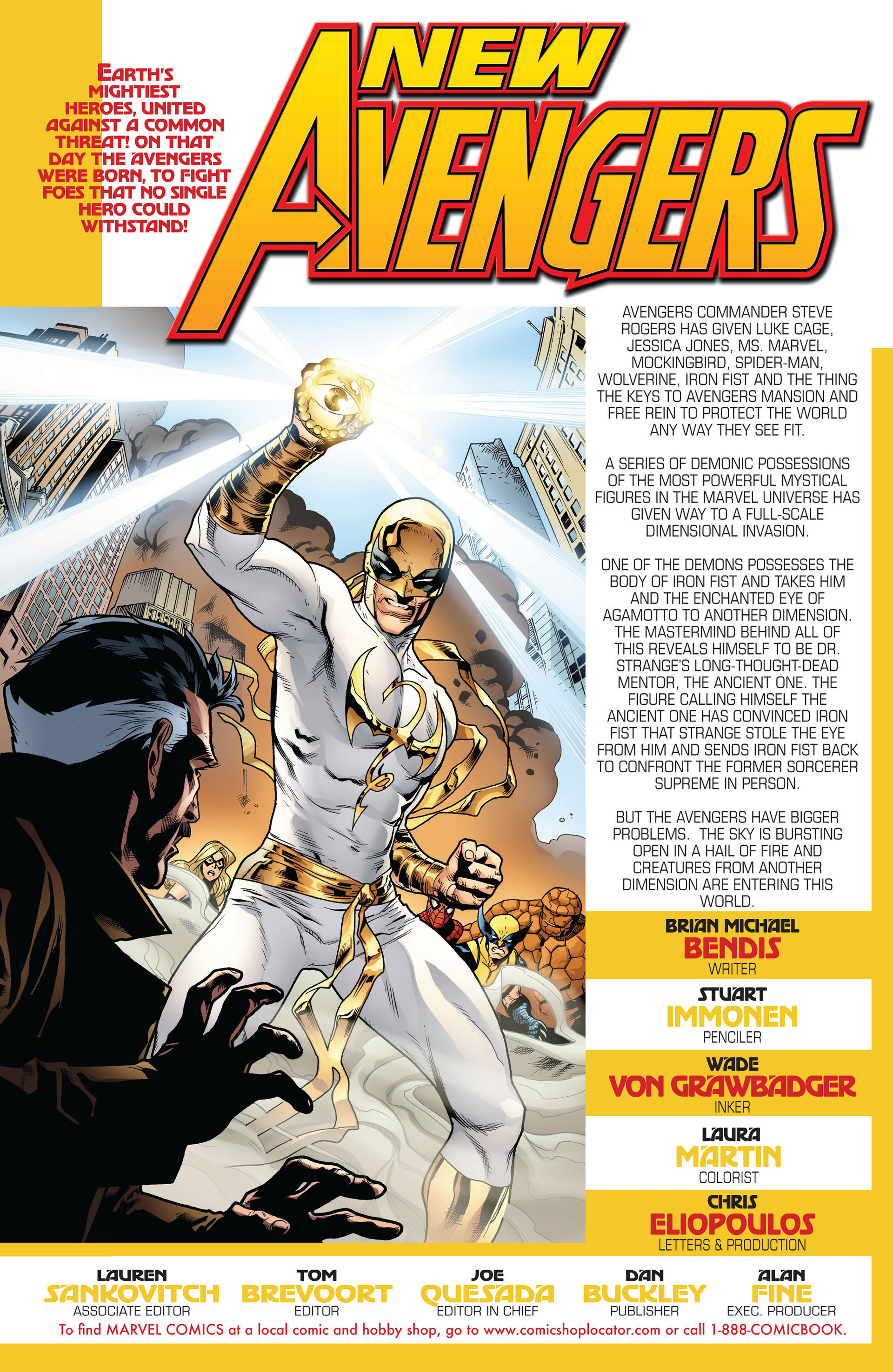 Read online New Avengers (2010) comic -  Issue #5 - 2