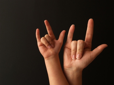 my hands are words