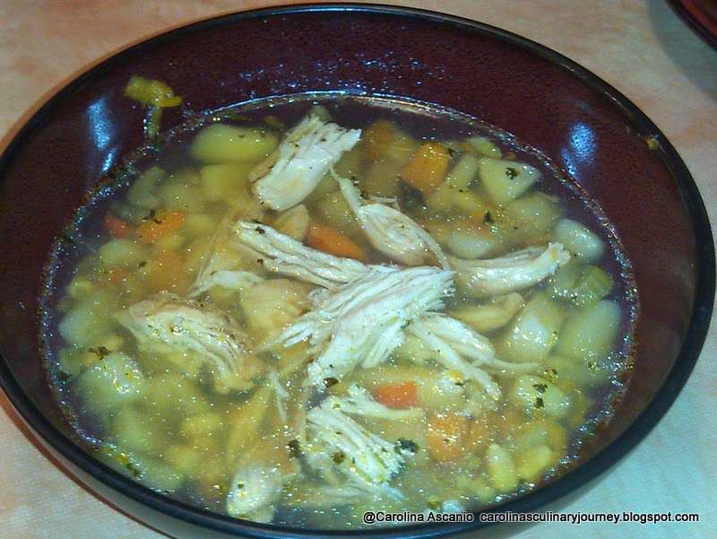 Carolina's Culinary Journey Ajiaco Chicken and Potato Colombian Soup