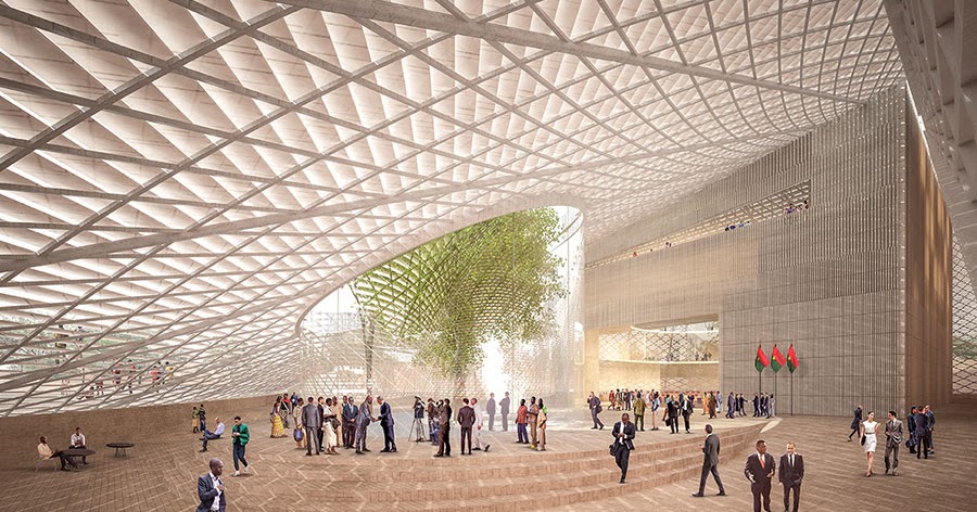 AFRIKArchi: Le Burkina-Faso s'offre un nouveau parlement conçu par le