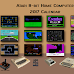 Calendario 2017 sobre juegos para computadoras Atari 8-bits
