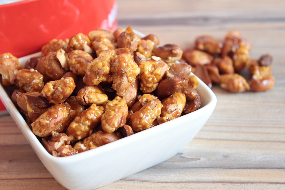 Resultado de imagen de cachuetes caramelizados