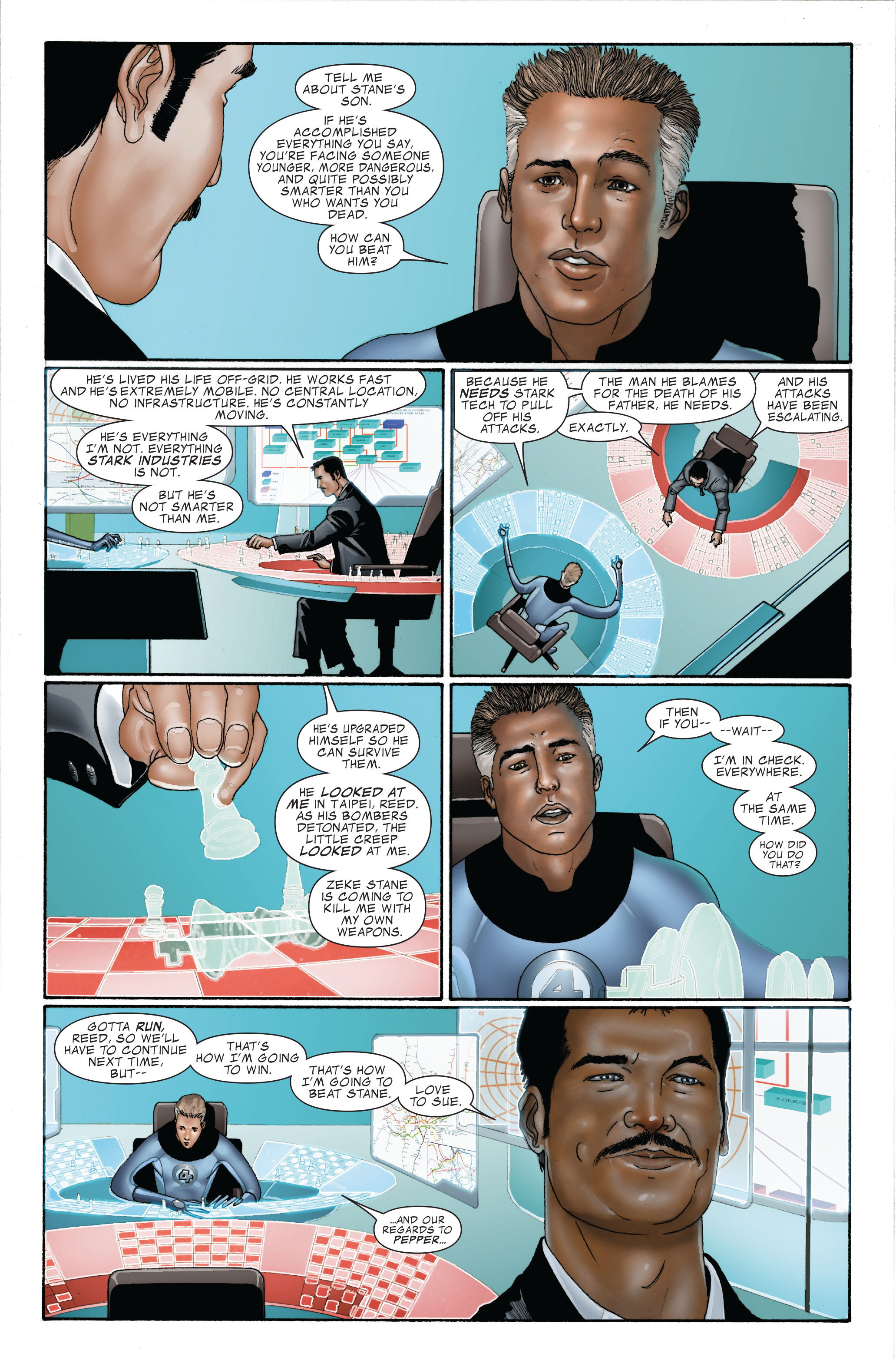 Invincible Iron Man (2008) 4 Page 4