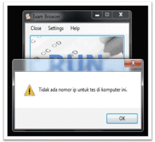 Tidak ada Nomor IP untuk Tes di Komputer ini Tidak ada Nomor IP untuk Tes di Komputer ini