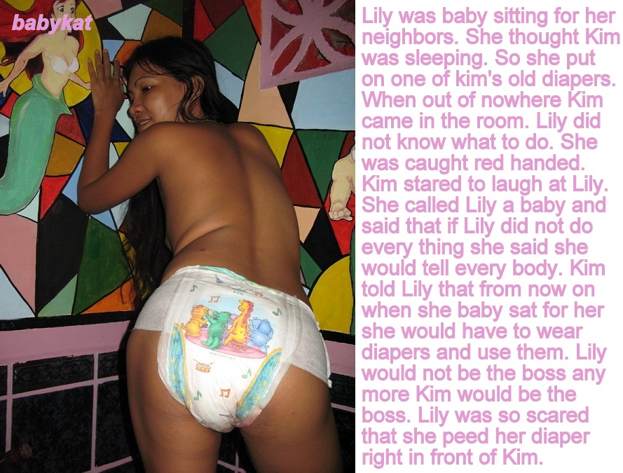 abdl sissy diaper captions: baby sitter caught. abdl sissy diaper captions:...