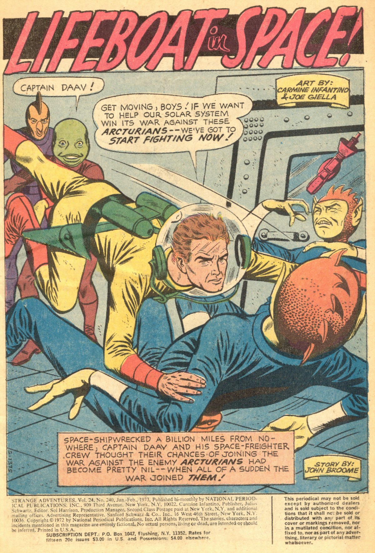 Read online Strange Adventures (1950) comic -  Issue #240 - 3