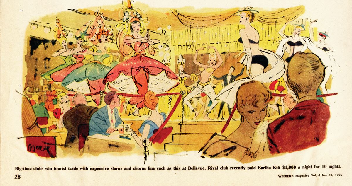 Coolopolis Artist Oscar Cahen S Sketches Of Montreal Nightclubs Just One Sliver Of A Canadian Legacy Now Honoured In A New Book