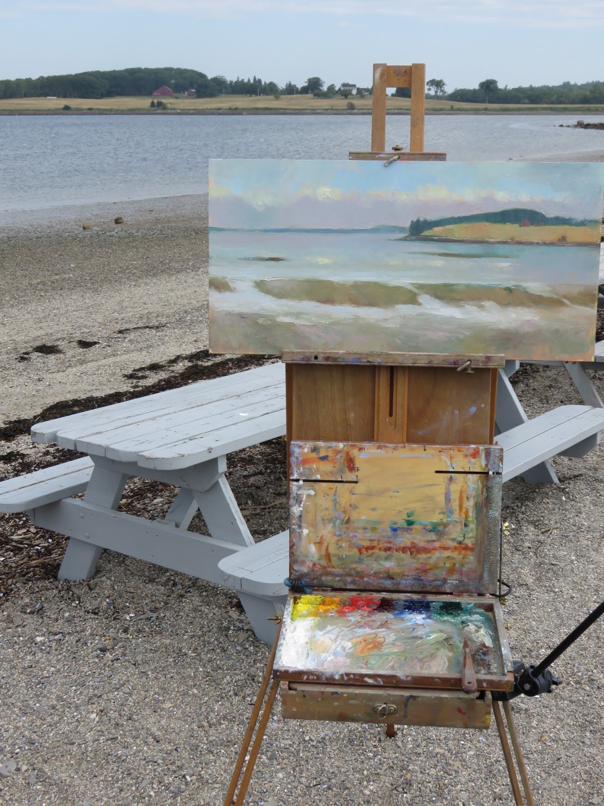 A Plein Air Painter's Blog Michael Chesley Johnson Castine Plein Air