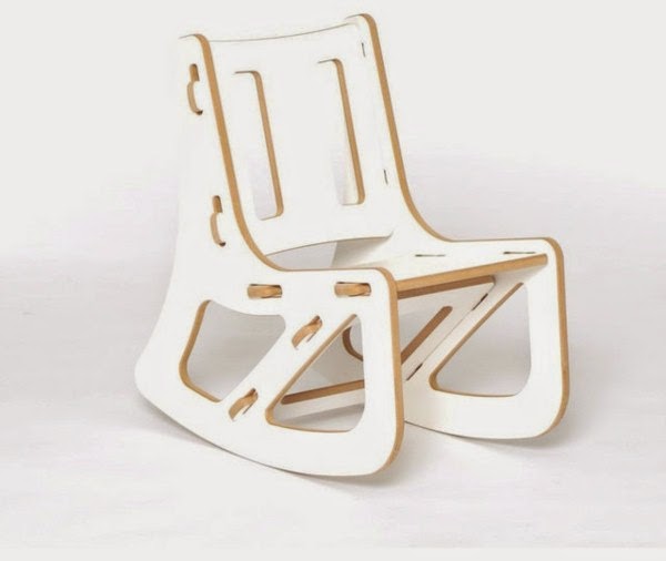 The rocking chair in white – cozy and comfortable!