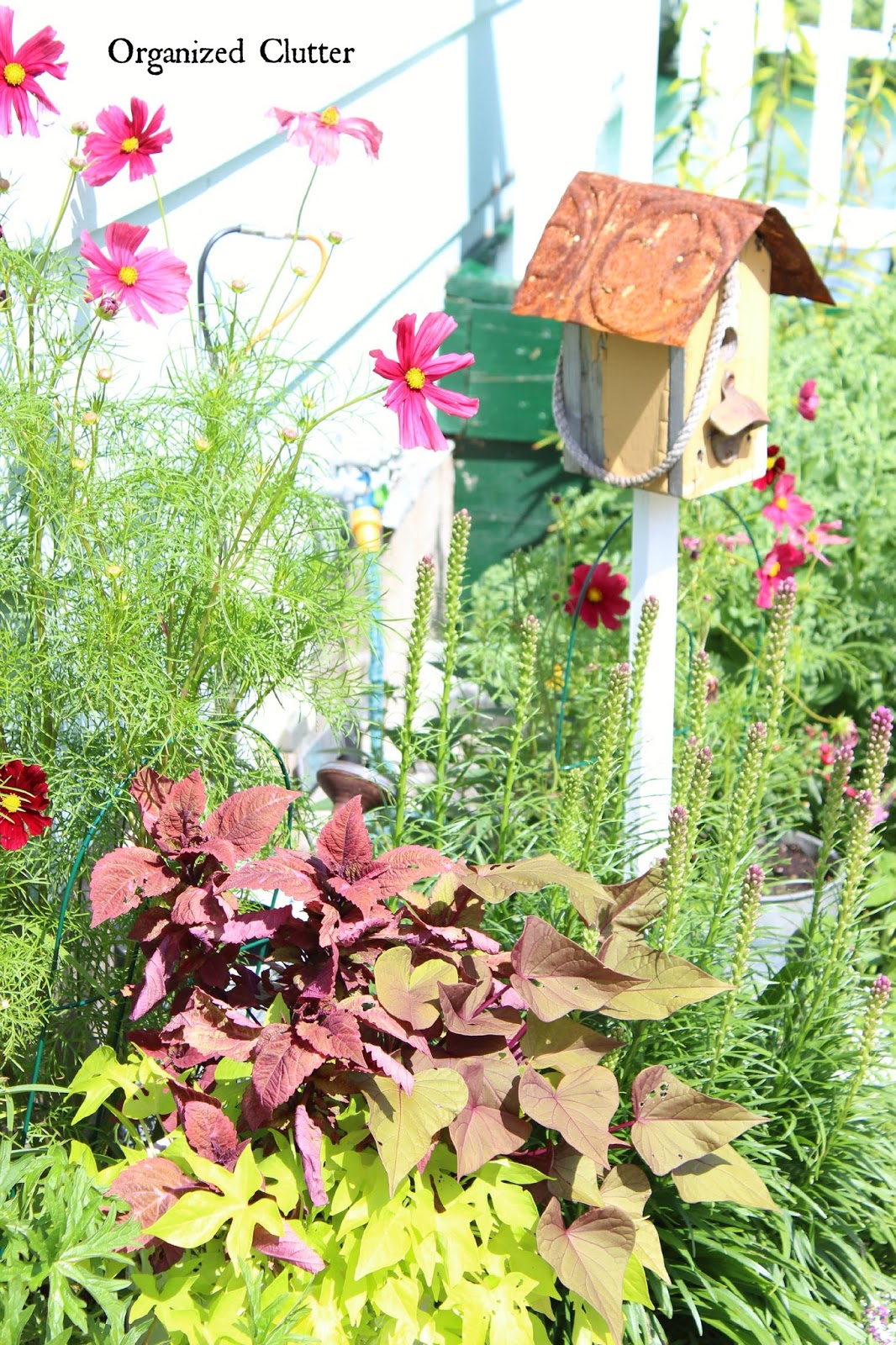 My Friend Danita's Rustic Garden Decor - Organized Clutter