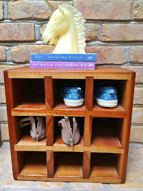 Re-purposed Storage Solutions: wine rack to shoe holder