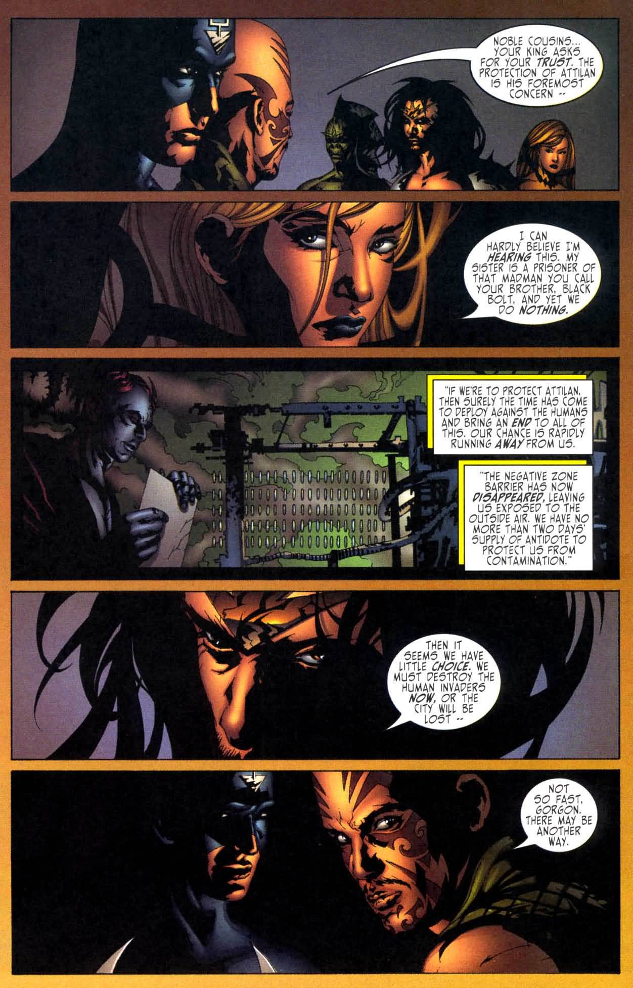 Read online Inhumans (1998) comic - Issue #9 - 5