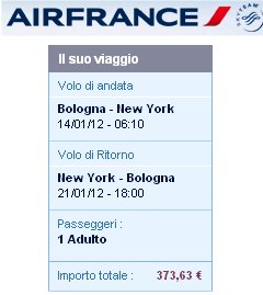 Airfrance offerta