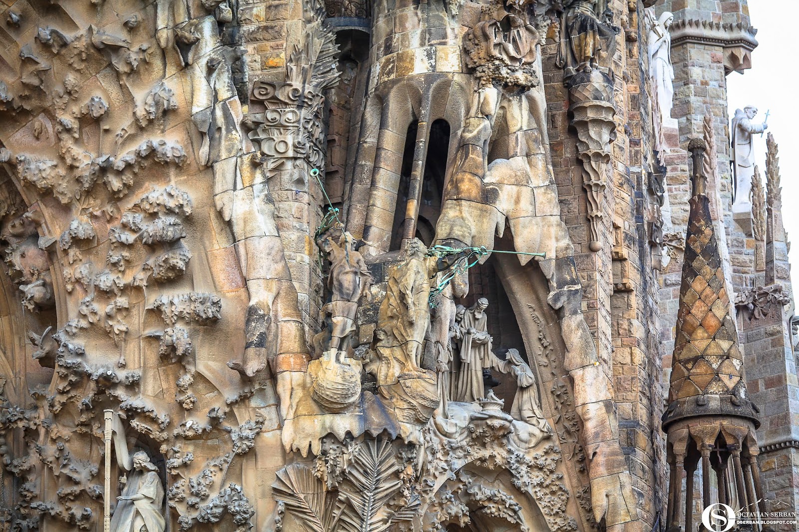 Octavian Serban: Sagrada Familia part 2/3 - Nativity Façade