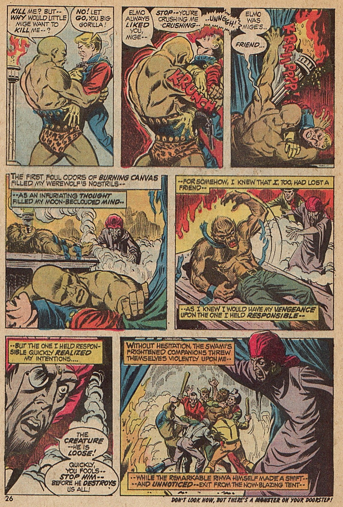 Read online Werewolf by Night (1972) comic -  Issue #7 - 19