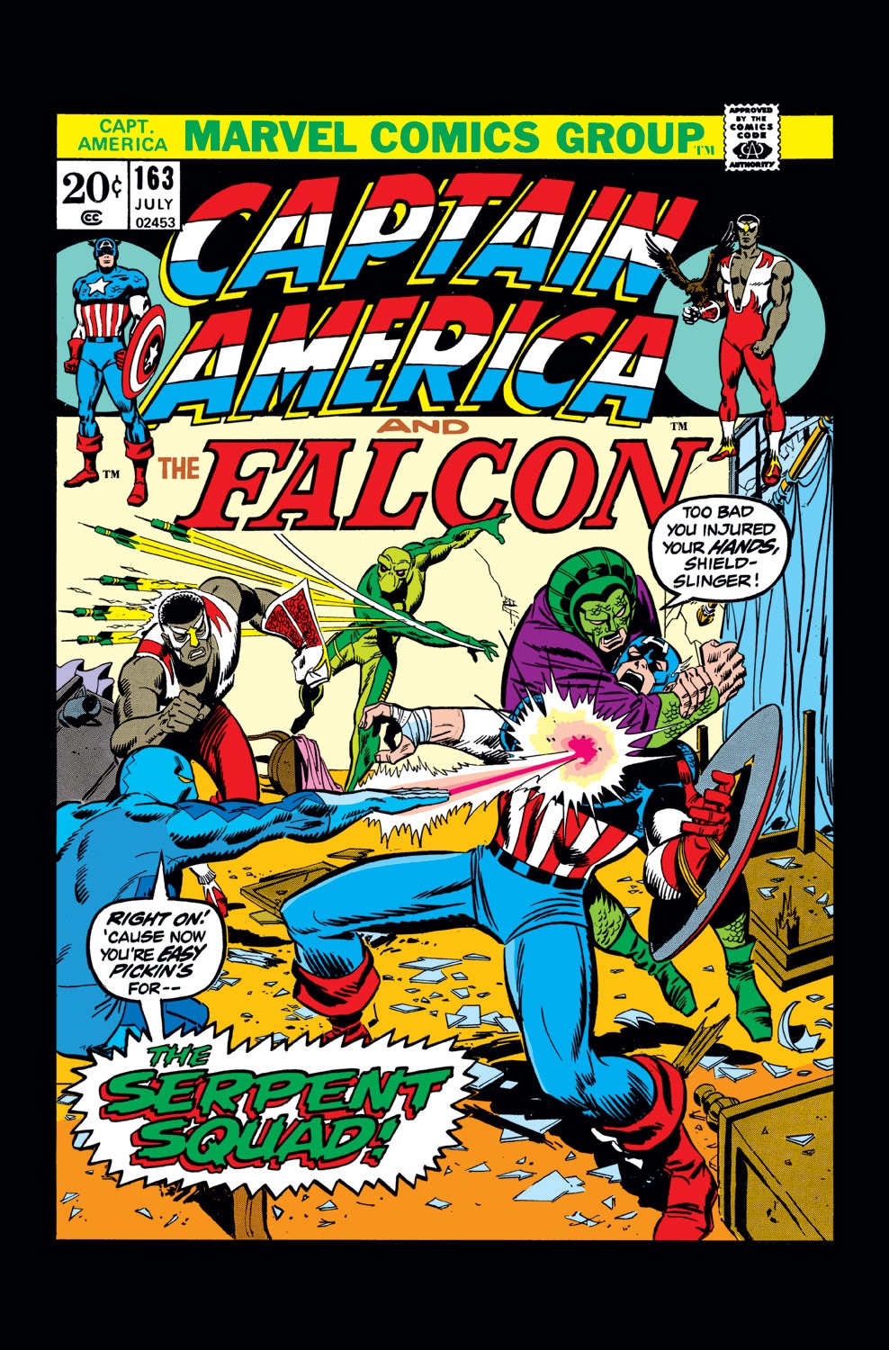 Captain America (1968) Issue #163 #77 - English 1