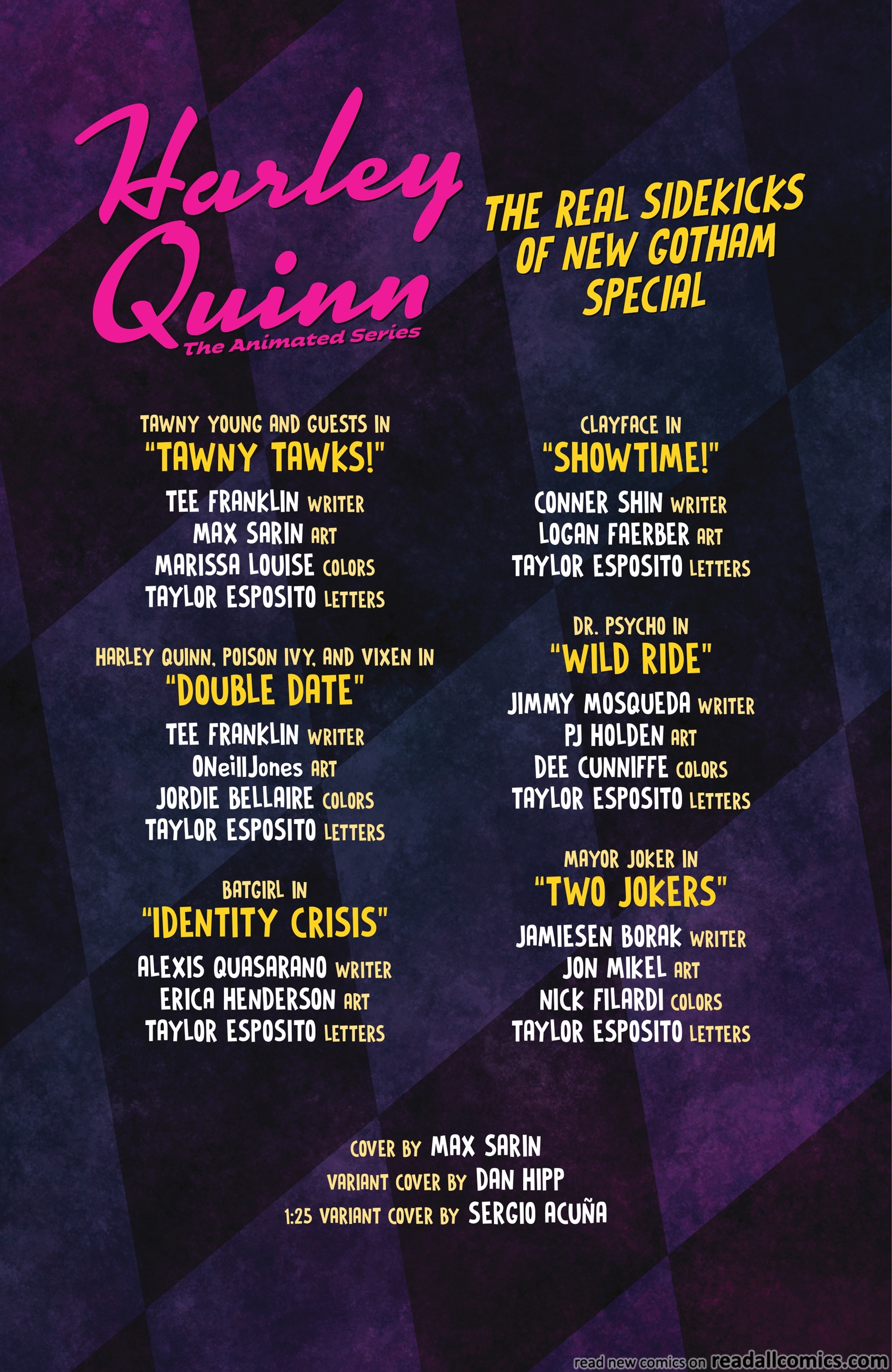 Harley Quinn: The Real Sidekicks of New Gotham Special #1 chapter 1 page 2