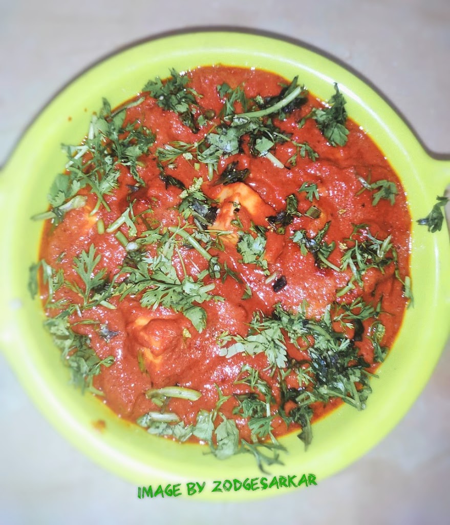 Karela dahi puri ( bitter gourd curd puri )