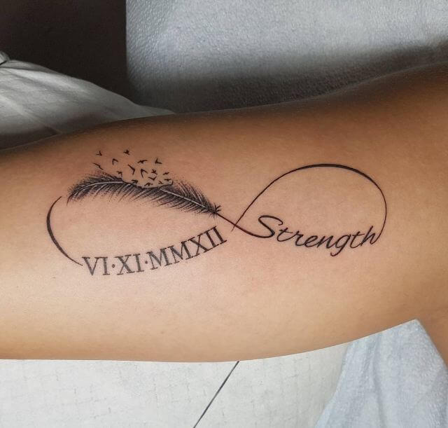 260+ Best Roman Numeral Tattoos (2019) Font Styles & Numbers Designs