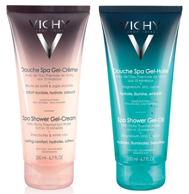 Turn your daily shower into a spa experience with Vichy Ideal Body Spa
