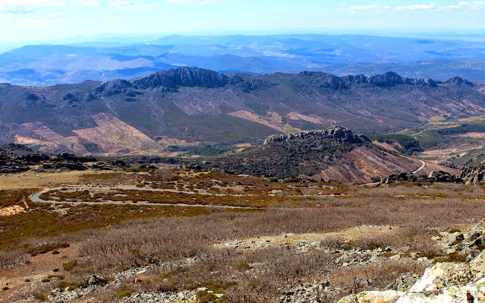 Geoparque de las Villuercas, Ibores y Jara (Cáceres) Subida al Risco de las Villuercas
